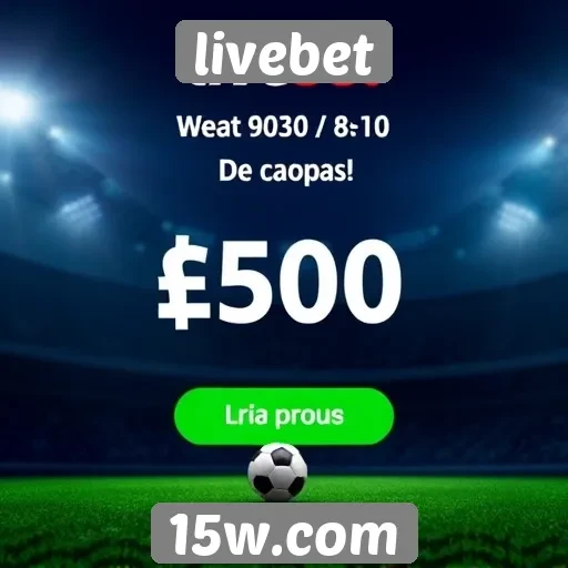 Livebet oferece promoções atrativas para novos usuários
