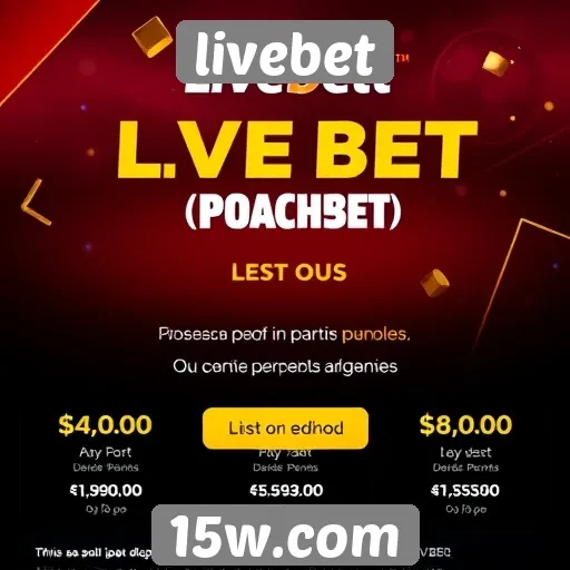 Ofertas e promoções disponíveis na livebet